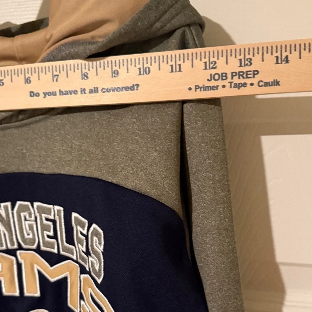 NFL Los Angeles Rams Kids Hoodie - Gray, Blue, and Tan - Picture 7 of 8